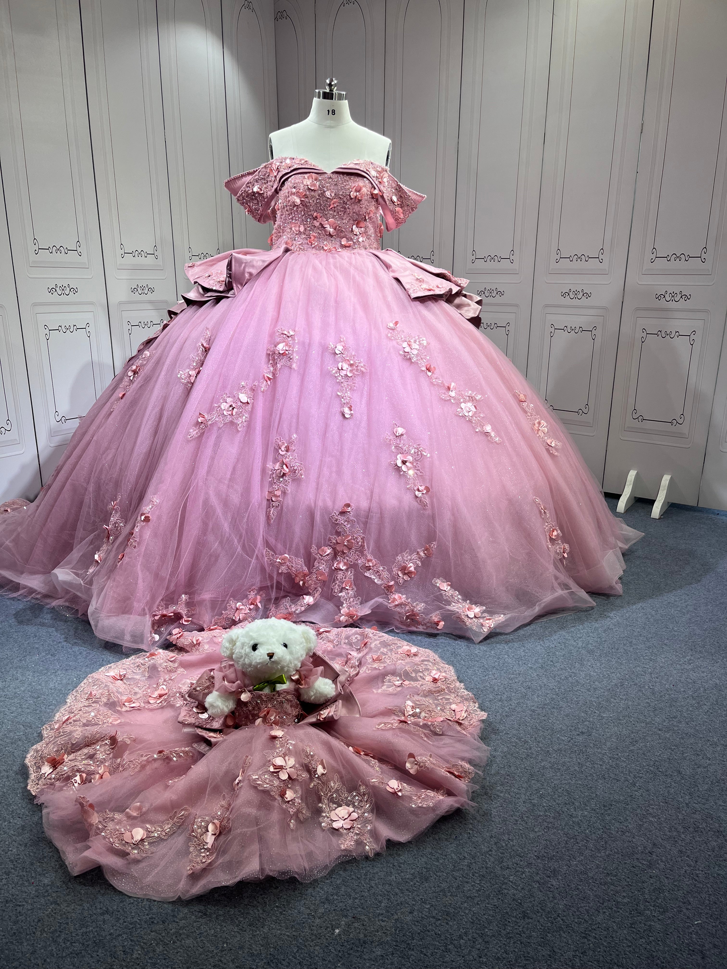 Mumuleo Pink Quinceanera Dress Azul Vestidos De 15 Quinceaera Para 2025 Miss XV Vestido Vestidos Para 15 Aos