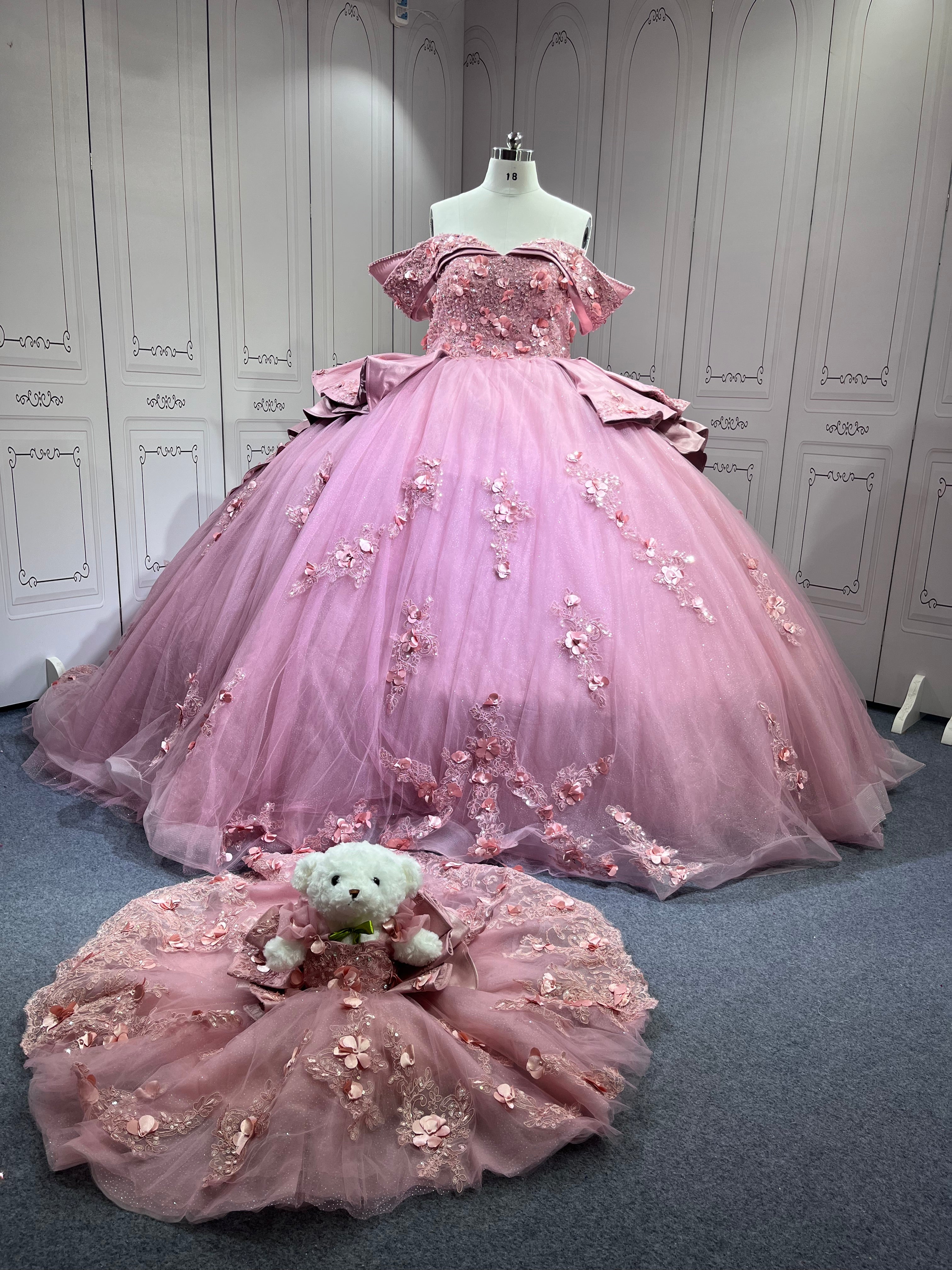 Mumuleo Pink Quinceanera Dress Azul Vestidos De 15 Quinceaera Para 2025 Miss XV Vestido Vestidos Para 15 Aos