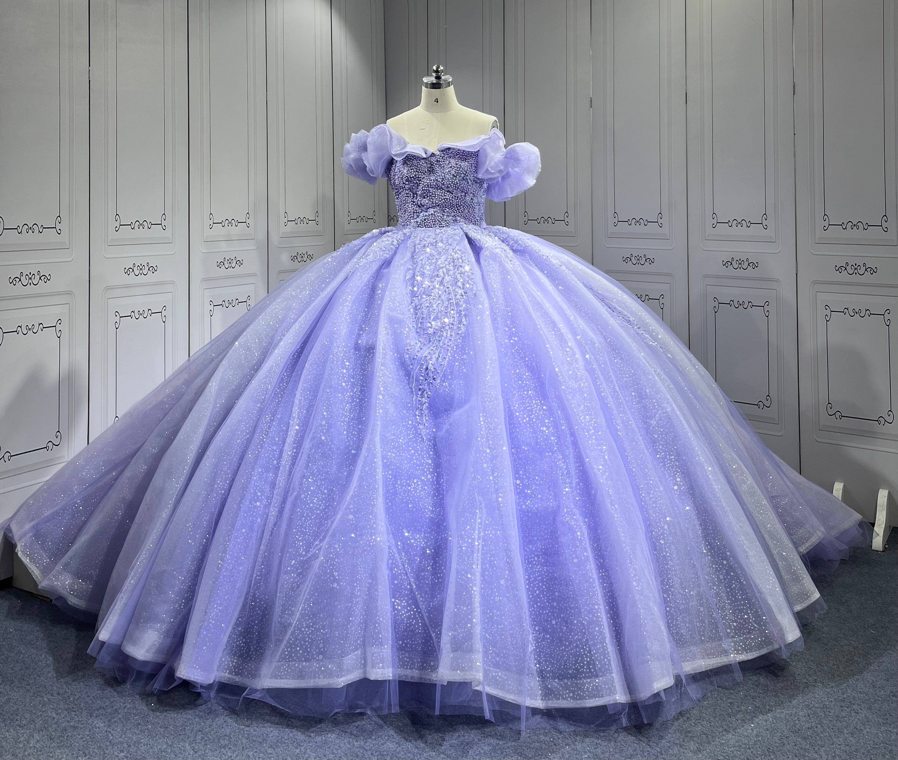 Mumuleo 2025 Lavender Quinceanera Dresses 2025 Vestidos De 15 Aos Lila Verde Anos Sweet 16 Vestidos Para Quinceaera XV