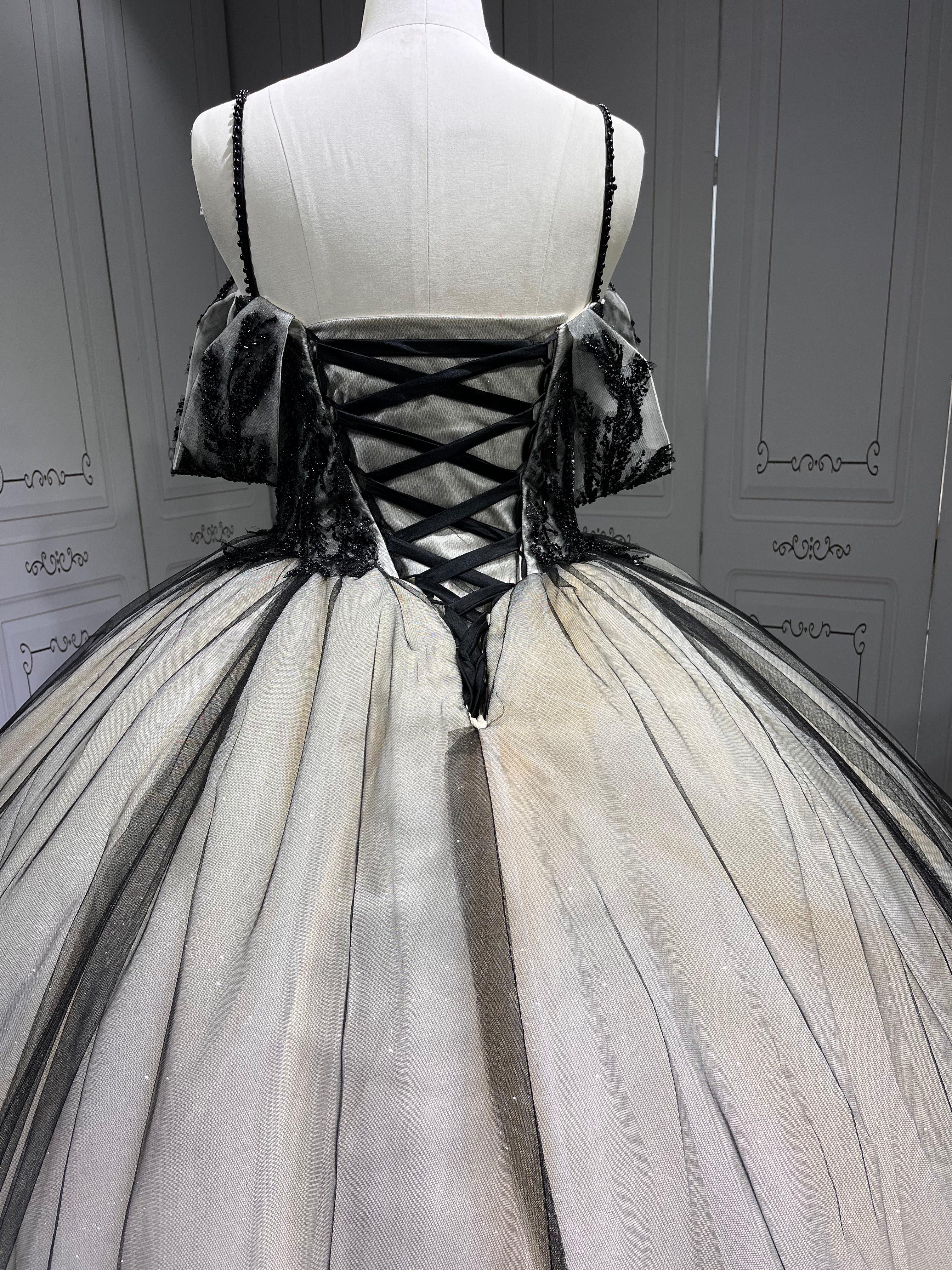 Mumuleo Black And Nude Vestidos de XV 15 Años Quinceañeras 2025 Fiesta Morado Largos Debutante Longo Princesa
