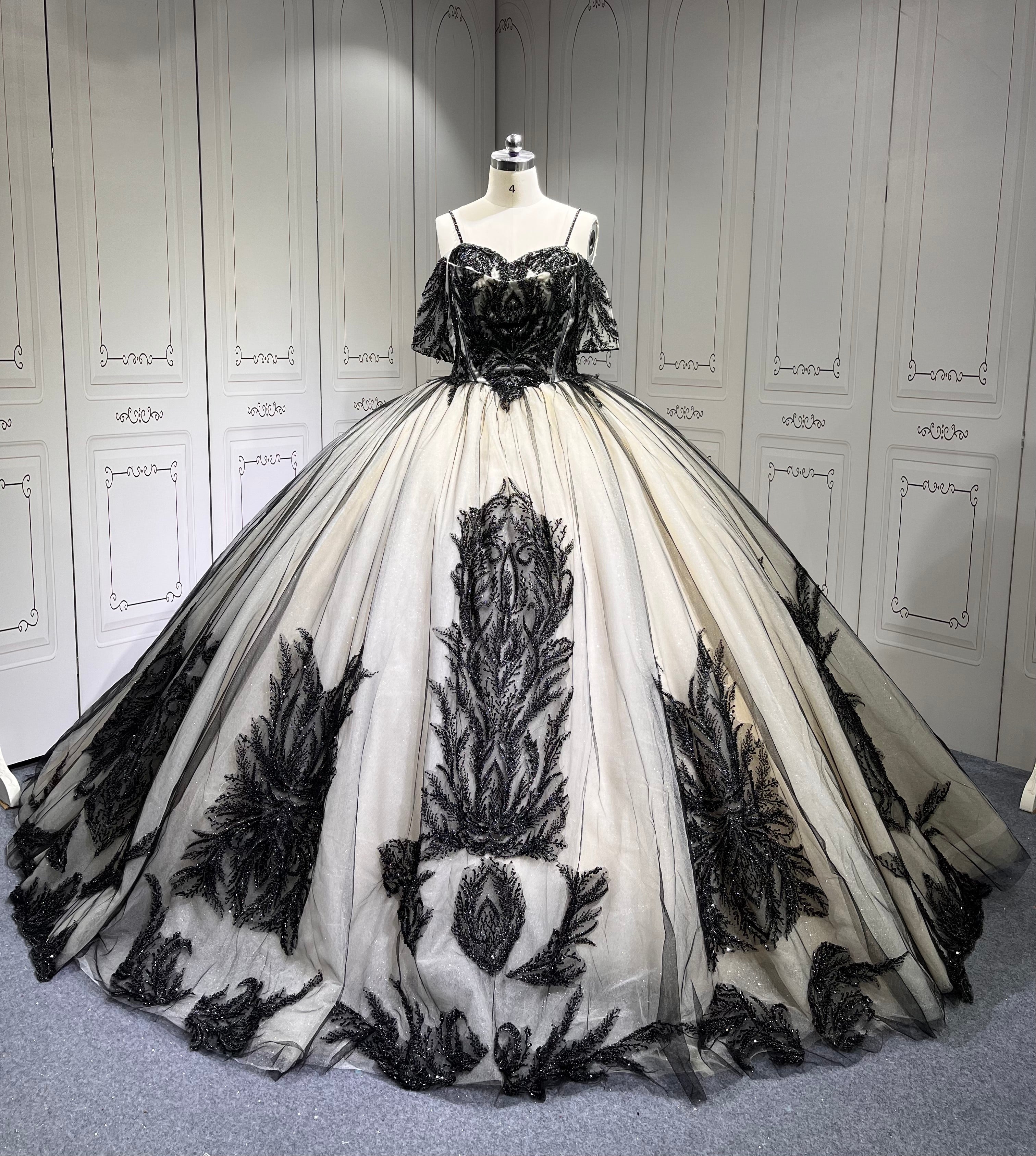 Mumuleo Black And Nude Vestidos de XV 15 Años Quinceañeras 2025 Fiesta Morado Largos Debutante Longo Princesa