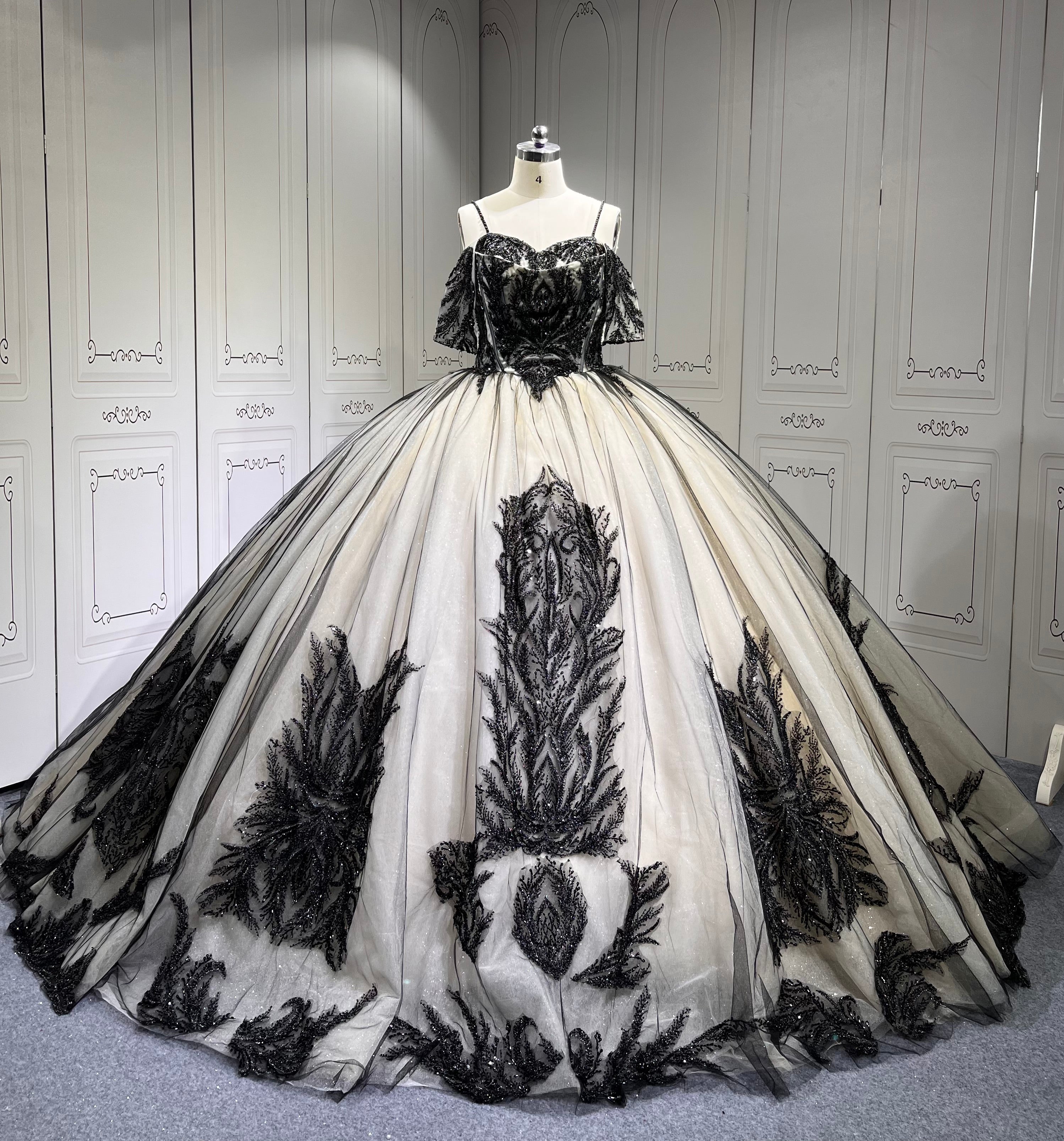 Mumuleo Black And Nude Vestidos de XV 15 Años Quinceañeras 2025 Fiesta Morado Largos Debutante Longo Princesa