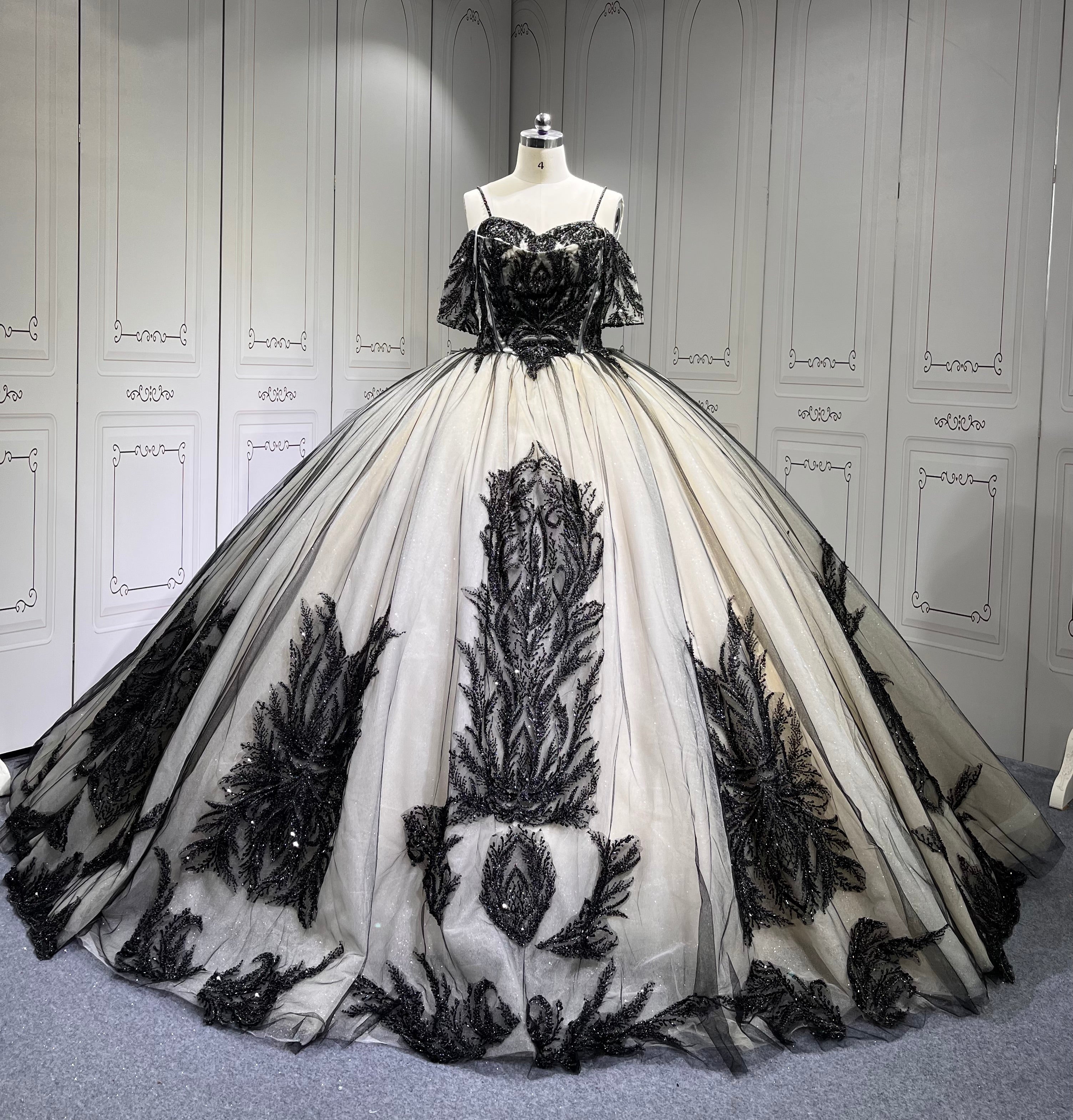Mumuleo Black And Nude Vestidos de XV 15 Años Quinceañeras 2025 Fiesta Morado Largos Debutante Longo Princesa