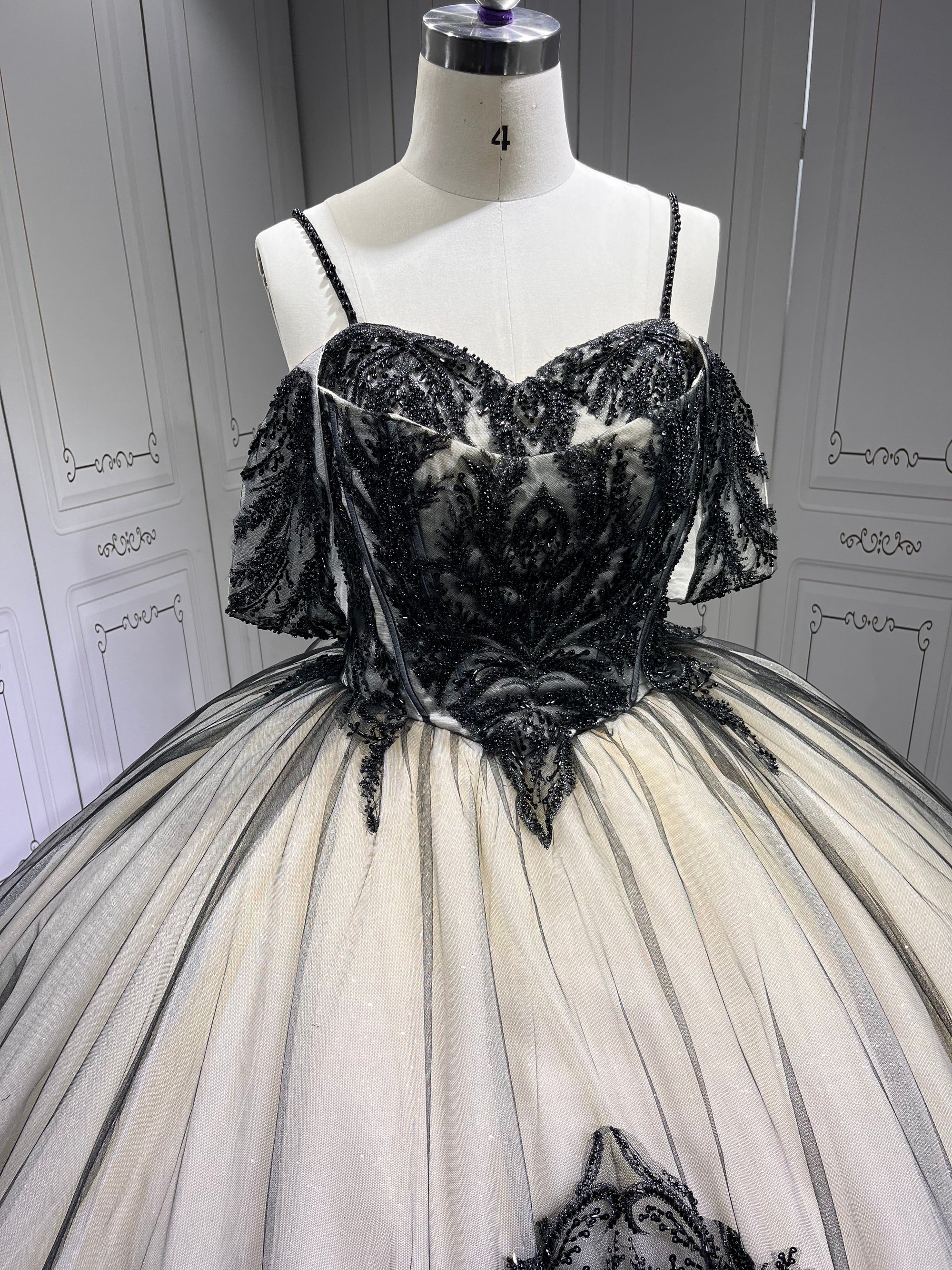 Mumuleo Black And Nude Vestidos de XV 15 Años Quinceañeras 2025 Fiesta Morado Largos Debutante Longo Princesa
