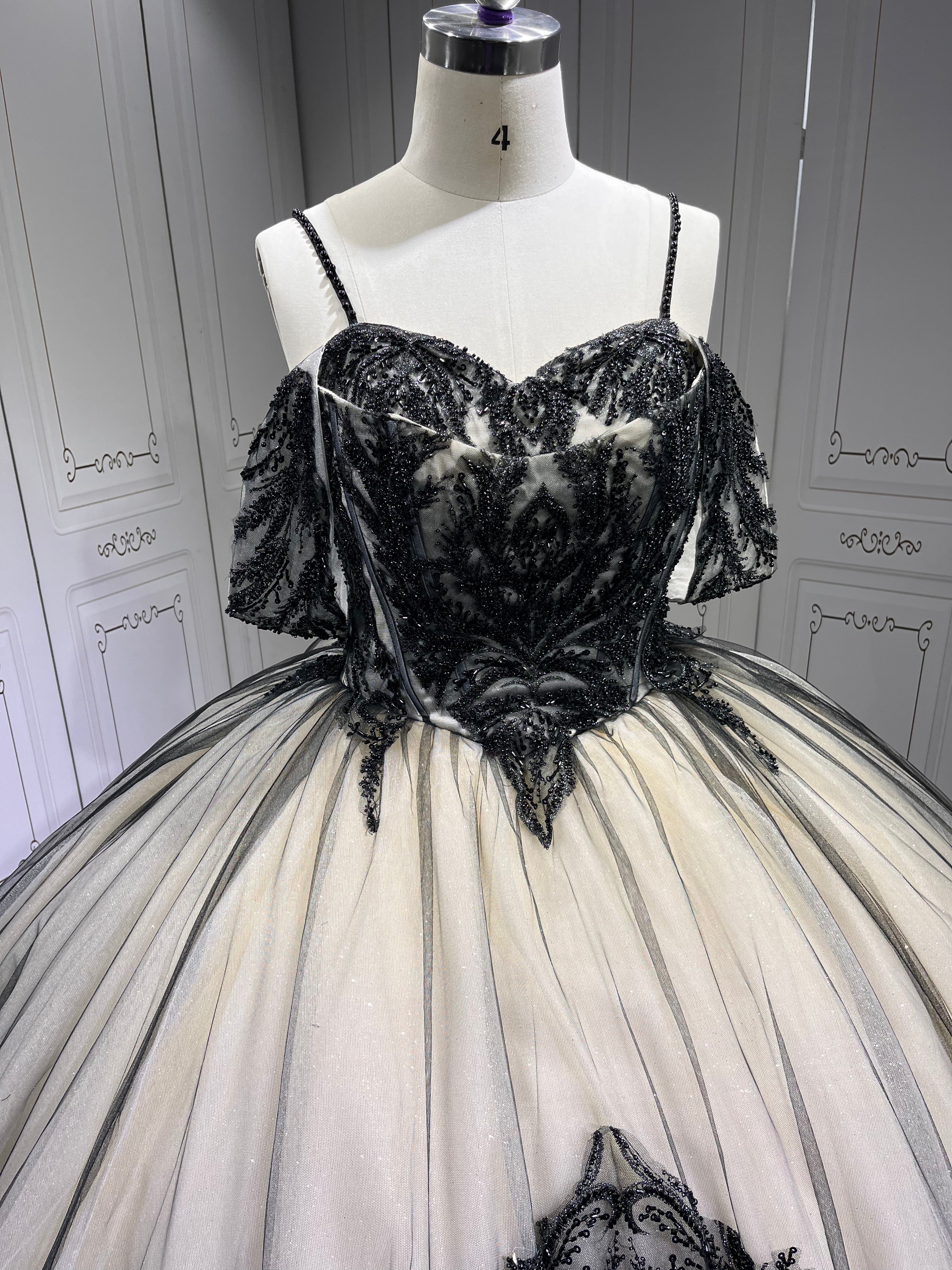 Mumuleo Black And Nude Vestidos de XV 15 Años Quinceañeras 2025 Fiesta Morado Largos Debutante Longo Princesa