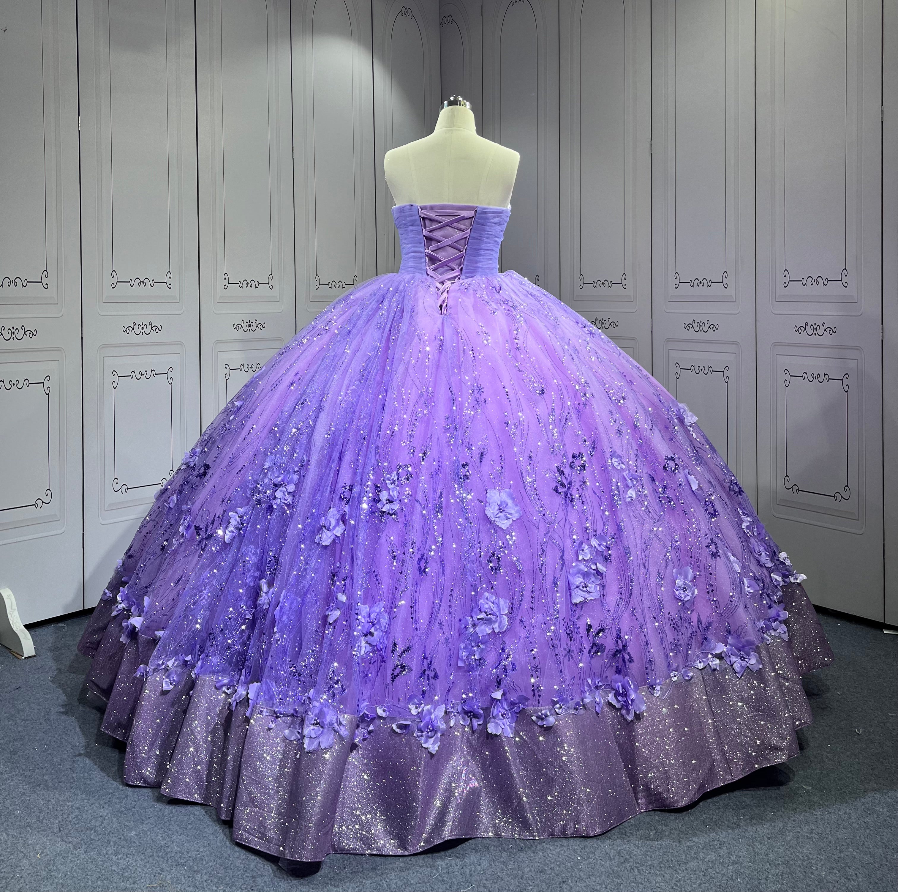 Vestidos De 15 Aos Economics Deademas De Quinceaeras Vestidos 2025 De Para Quincera Dress Lila Lavender Quinceanera Dresses