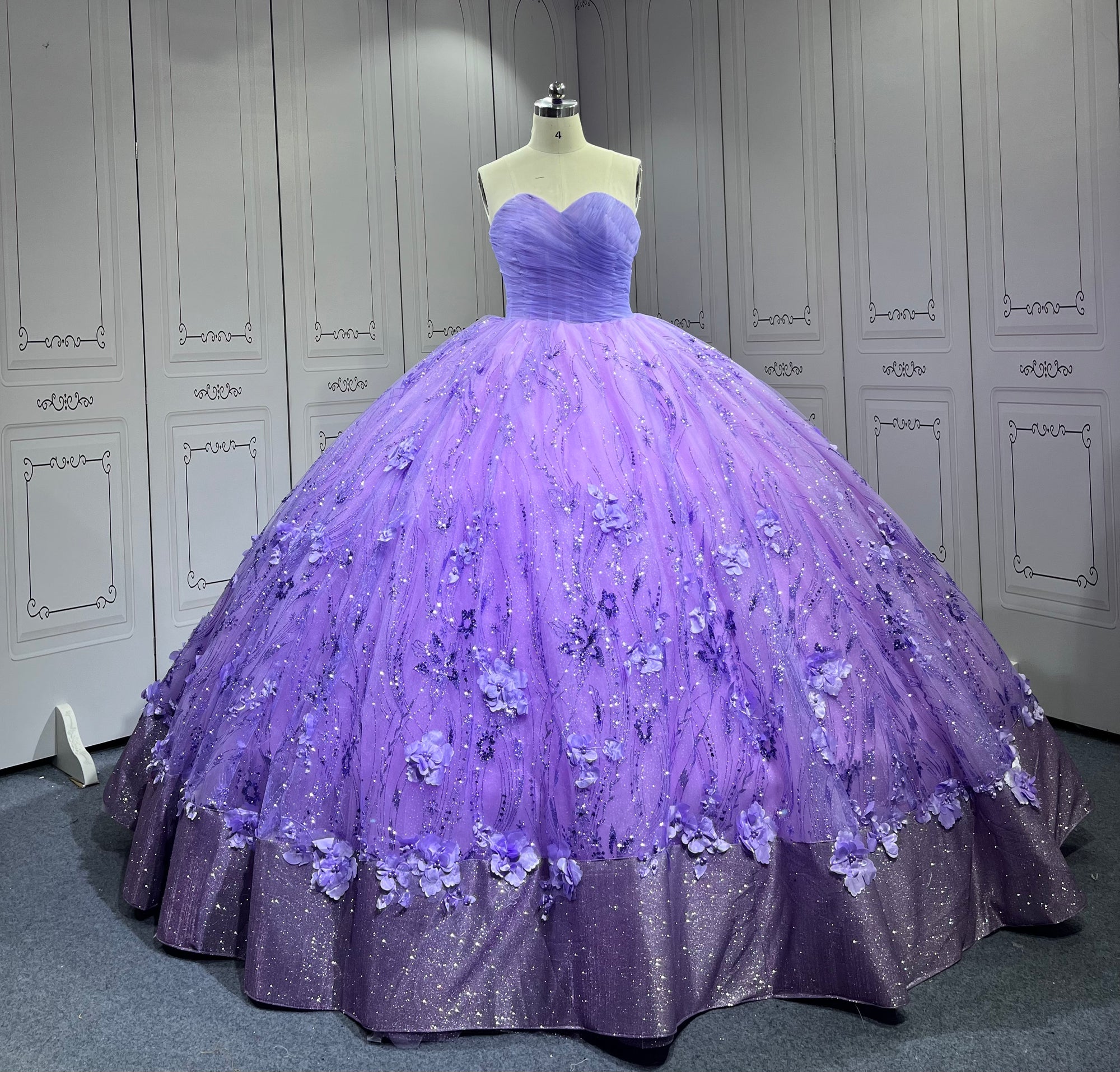 Vestidos De 15 Aos Economics Deademas De Quinceaeras Vestidos 2025 De Para Quincera Dress Lila Lavender Quinceanera Dresses