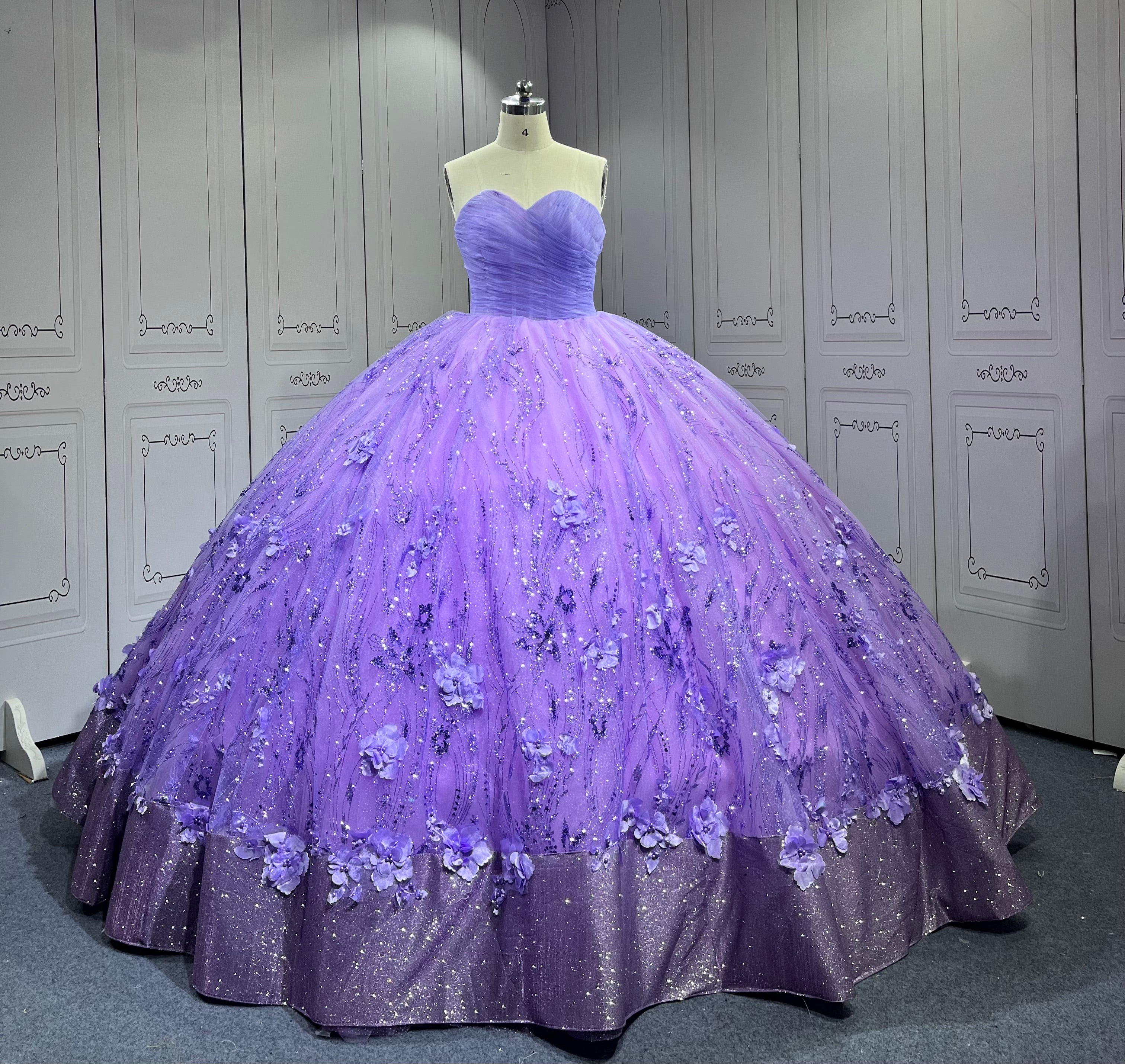Vestidos De 15 Aos Economics Deademas De Quinceaeras Vestidos 2025 De Para Quincera Dress Lila Lavender Quinceanera Dresses