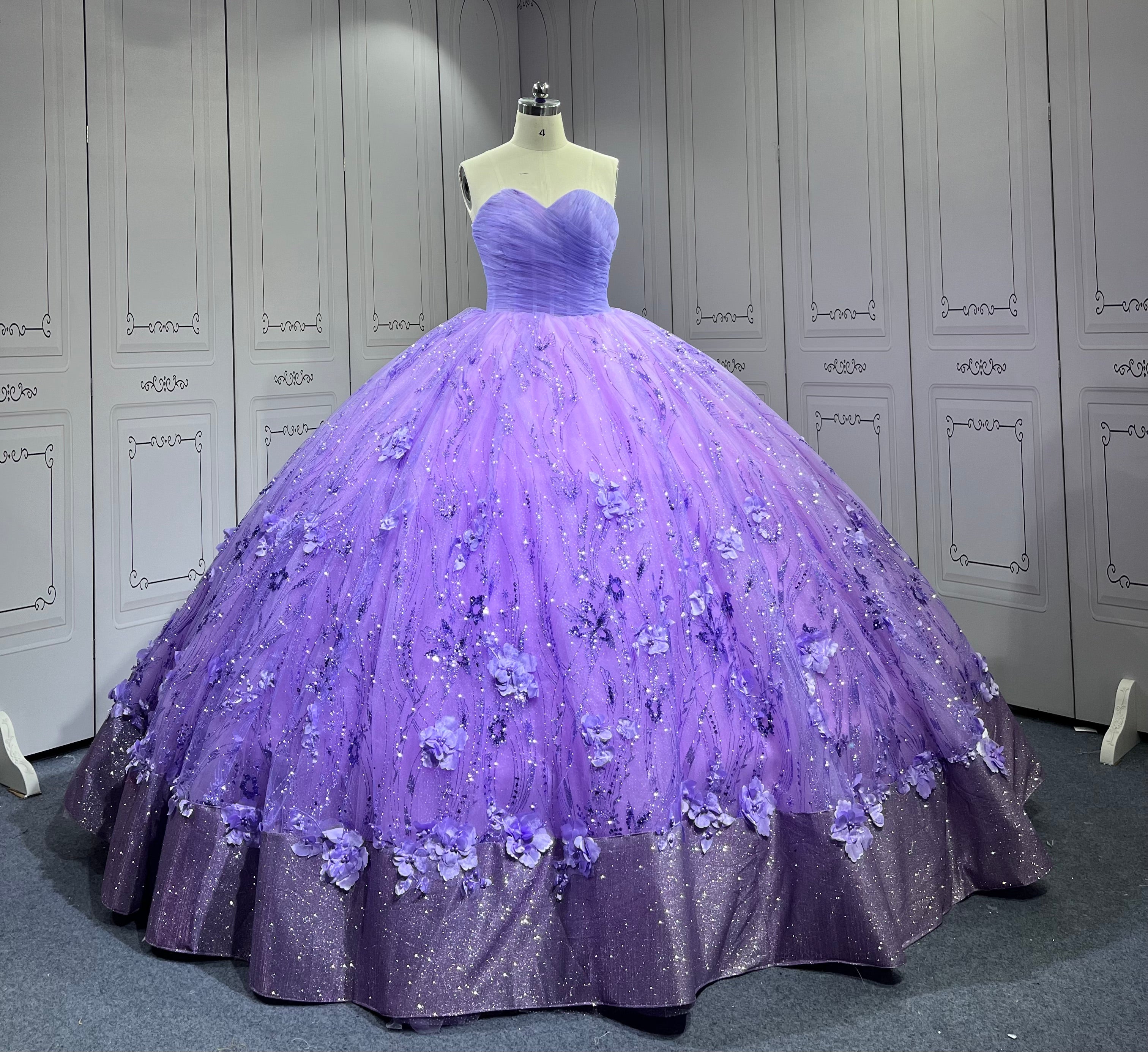 Vestidos De 15 Aos Economics Deademas De Quinceaeras Vestidos 2025 De Para Quincera Dress Lila Lavender Quinceanera Dresses