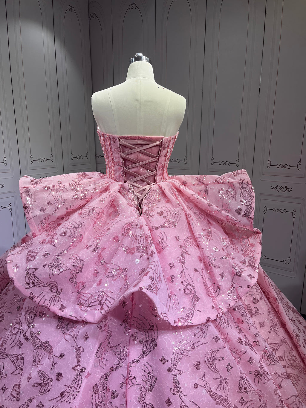 2025 Pink Vestidos De 15 Anos Quinceaneras Vestido De 15 Anos Prom Dresses Luxury Vestidos De Fiesta Elegantes Casamento