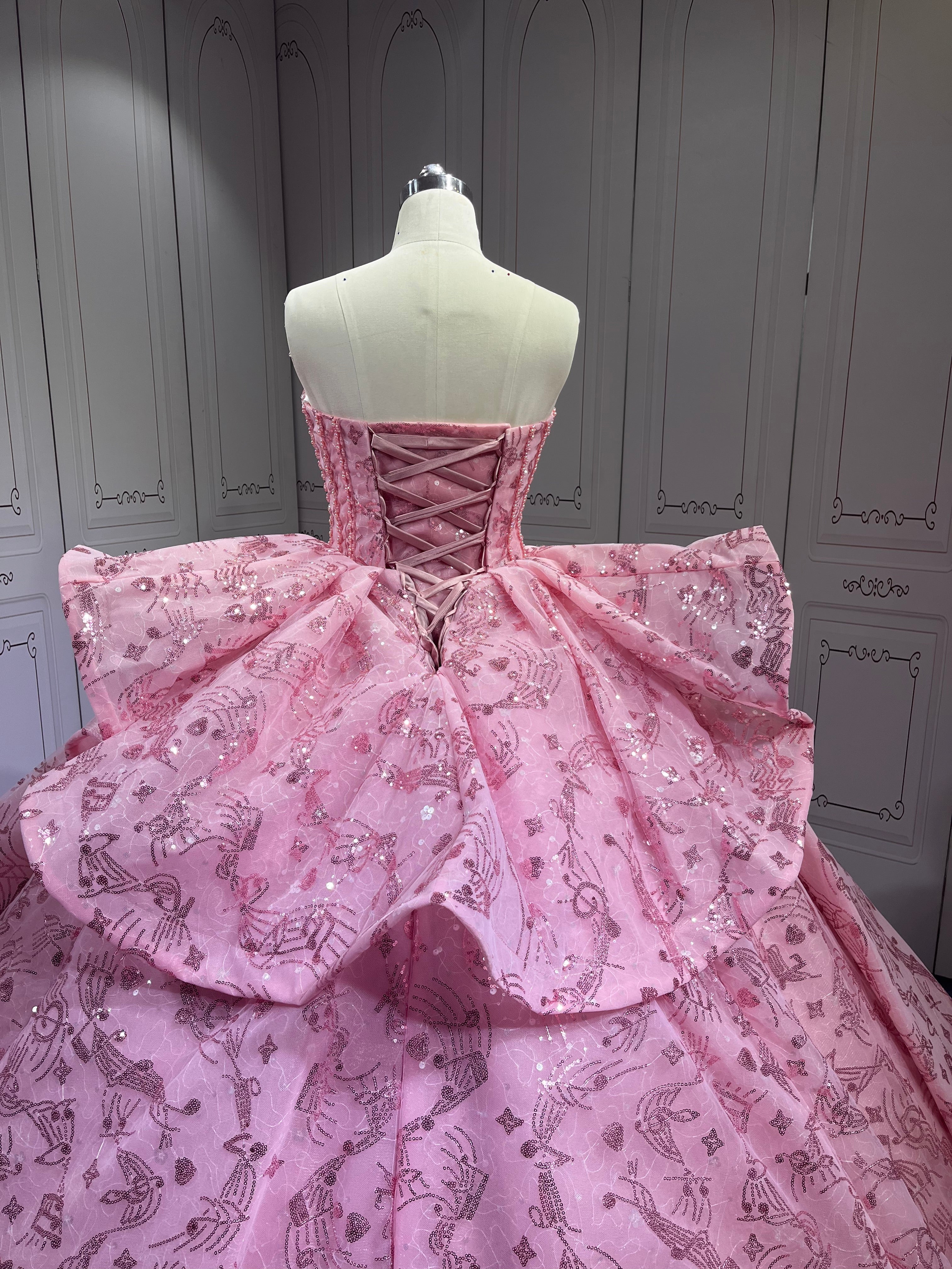 2025 Pink Vestidos De 15 Anos Quinceaneras Vestido De 15 Anos Prom Dresses Luxury Vestidos De Fiesta Elegantes Casamento