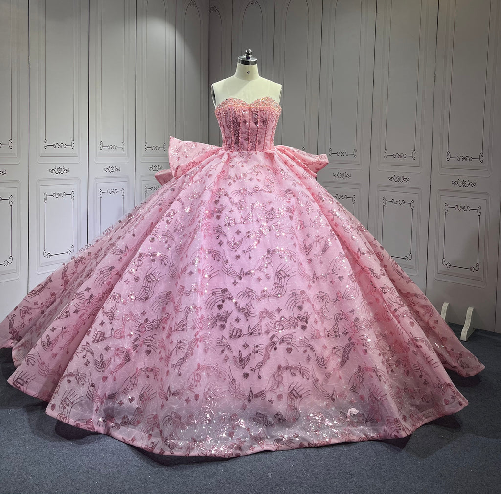2025 Pink Vestidos De 15 Anos Quinceaneras Vestido De 15 Anos Prom Dresses Luxury Vestidos De Fiesta Elegantes Casamento