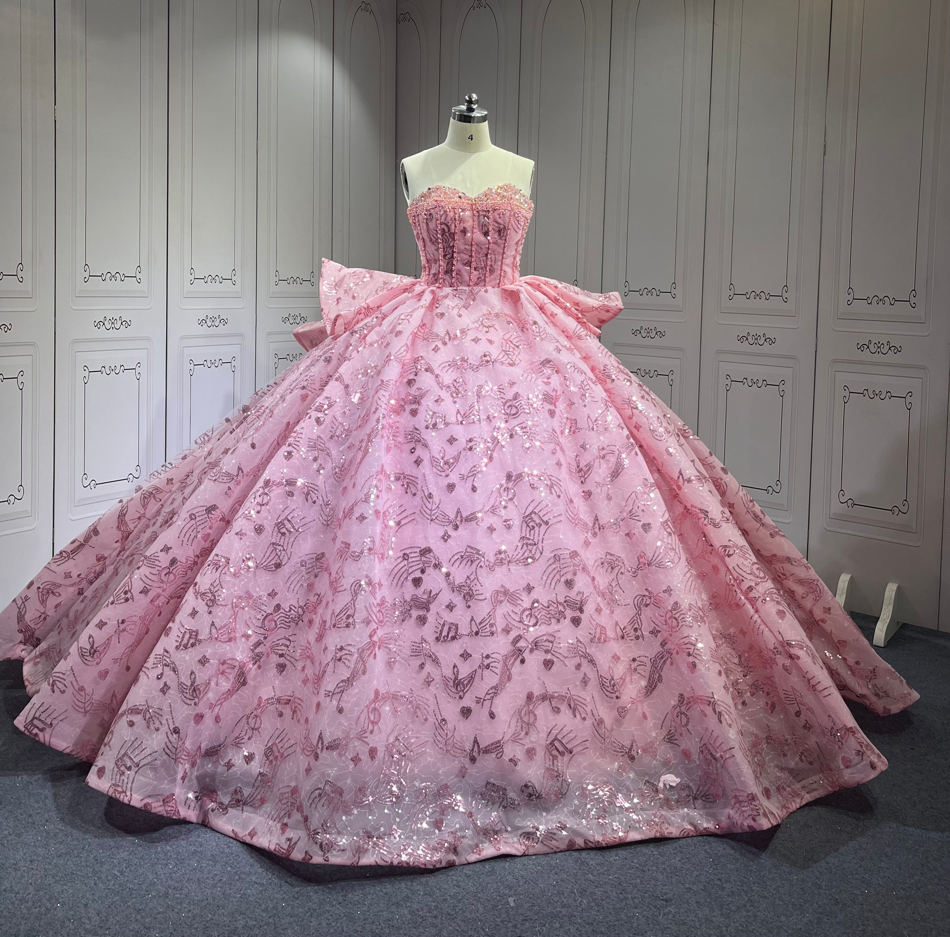 2025 Pink Vestidos De 15 Anos Quinceaneras Vestido De 15 Anos Prom Dresses Luxury Vestidos De Fiesta Elegantes Casamento