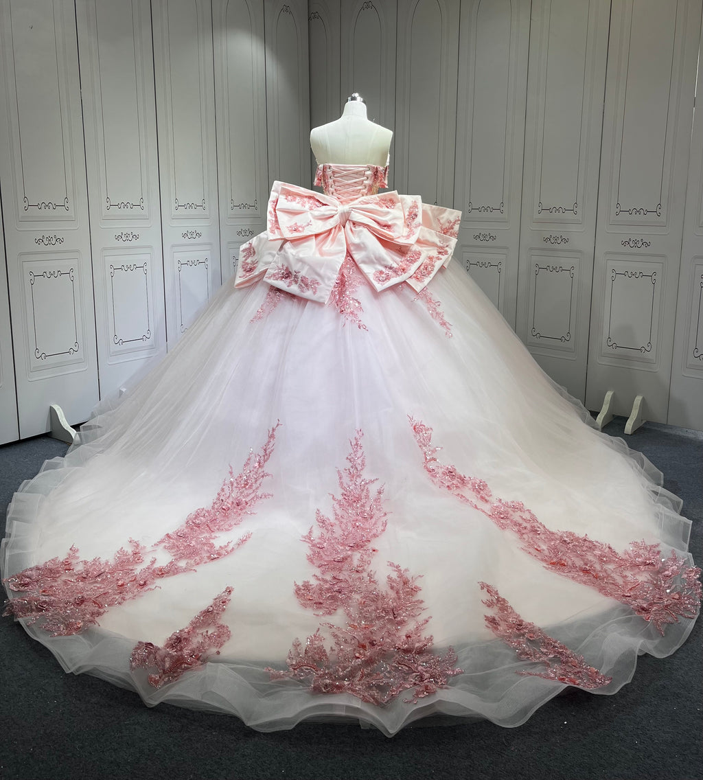 Pink Quinceanera Dresses Vestidos De 15 Quinceaneras Anos Abiti Da Cerimonia Festa 2025 Princess Dress Vestidos Para Mujer