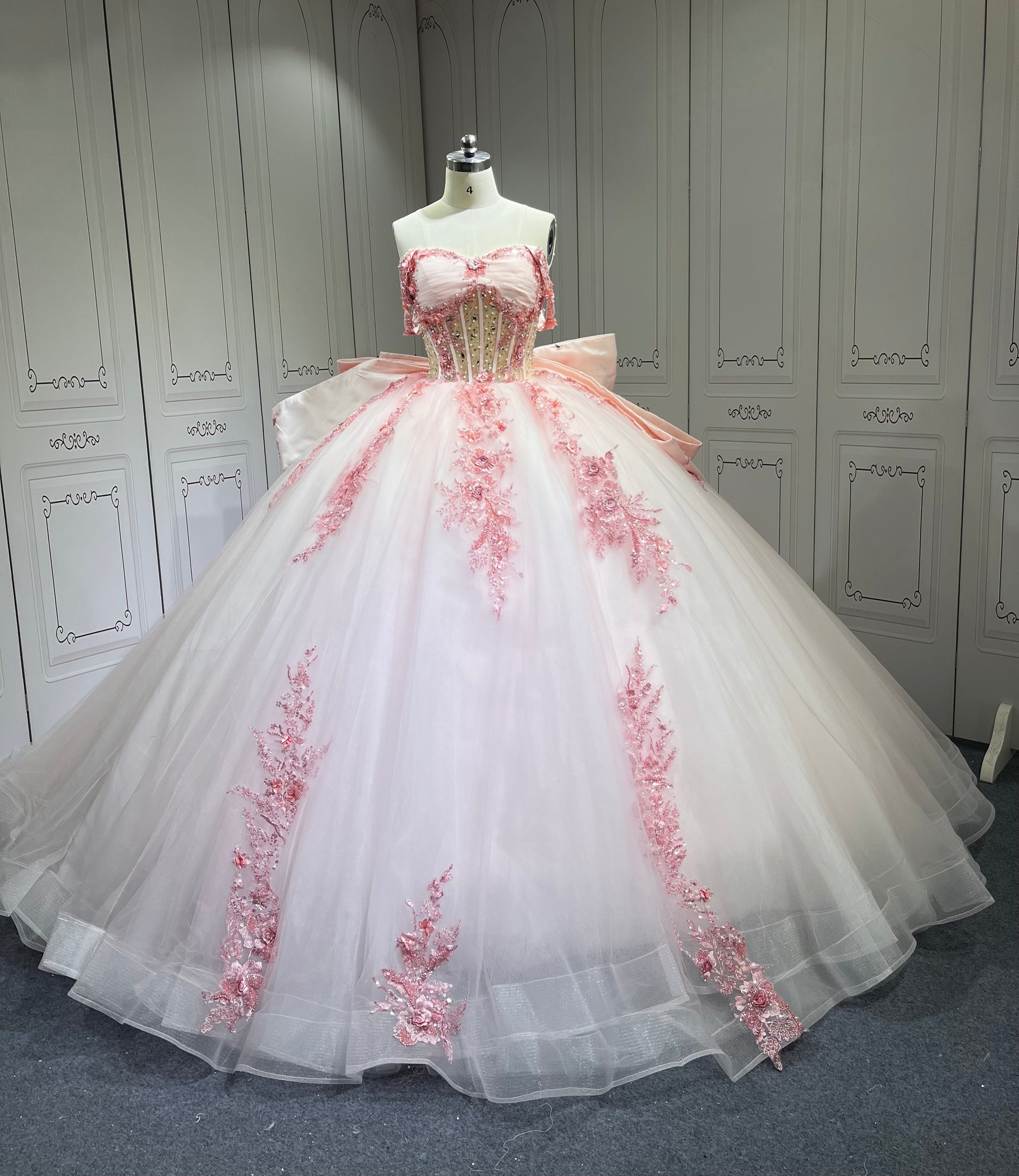 Pink Quinceanera Dresses Vestidos De 15 Quinceaneras Anos Abiti Da Cerimonia Festa 2025 Princess Dress Vestidos Para Mujer