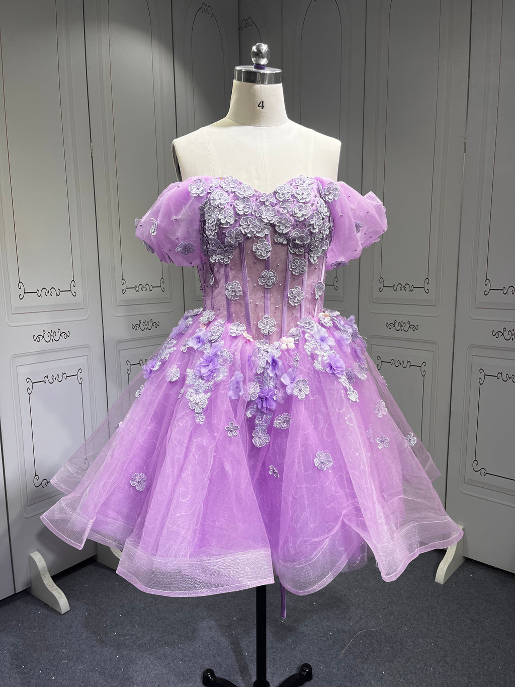 Mumuleo Vestidos De 15 Aos Trajes Para Quinciaeras Vestidos Quinceaera Quinceaera Dresses Para Quinceanera Dresses 15 Lilac