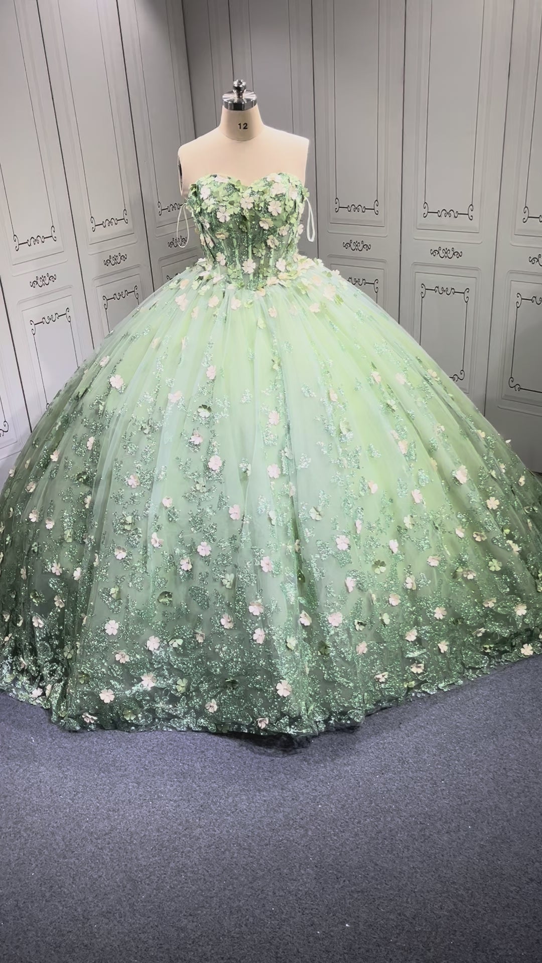 Mumuleo Sage Green Quinceanera Dresses Mexican Vestidos De Quinceaera 2025 Vestidos Para Me Da Noiva Dulces 16 Vestidos