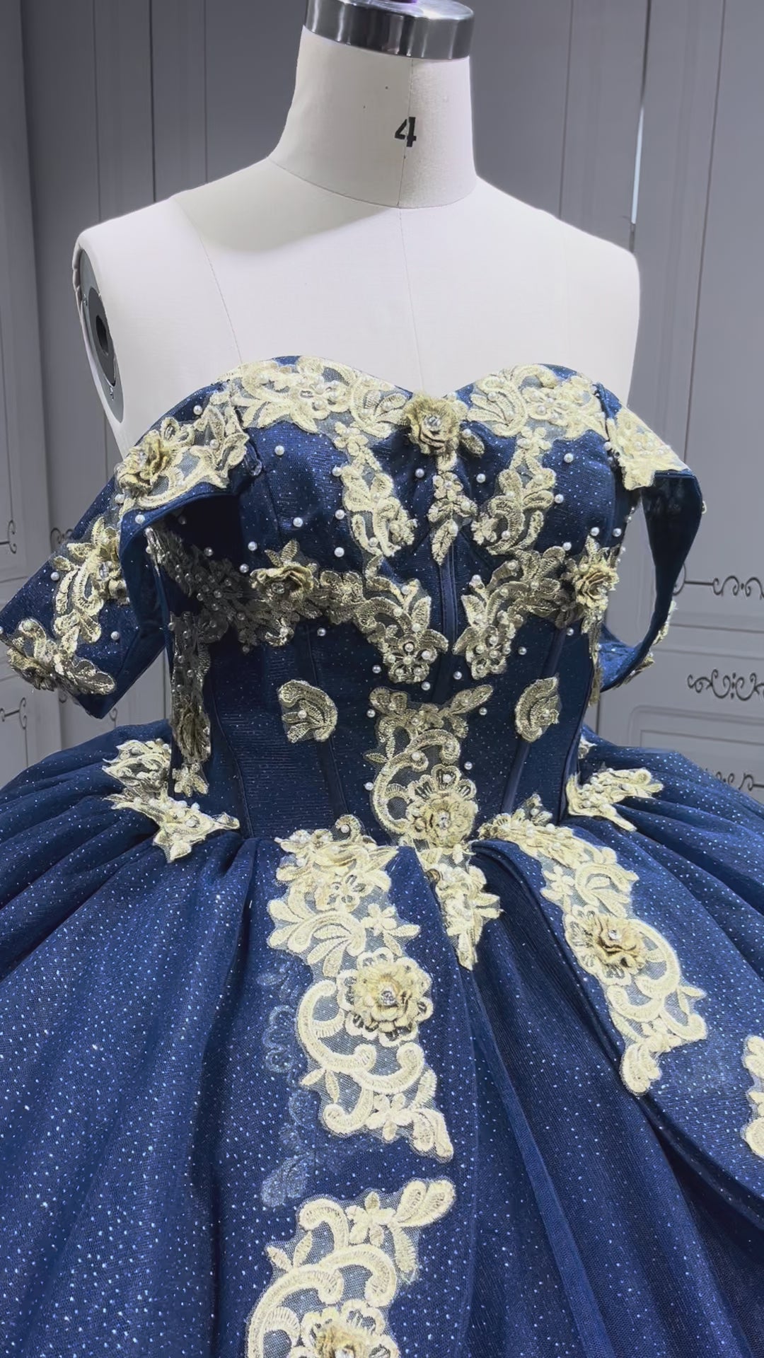 Mumuleo Navy Blue Quinceanera Dresses Vestidos De 15 De Xv Aos Quince 2025 Quinceaera Ball Gowns Vestidos Para 16 Aos