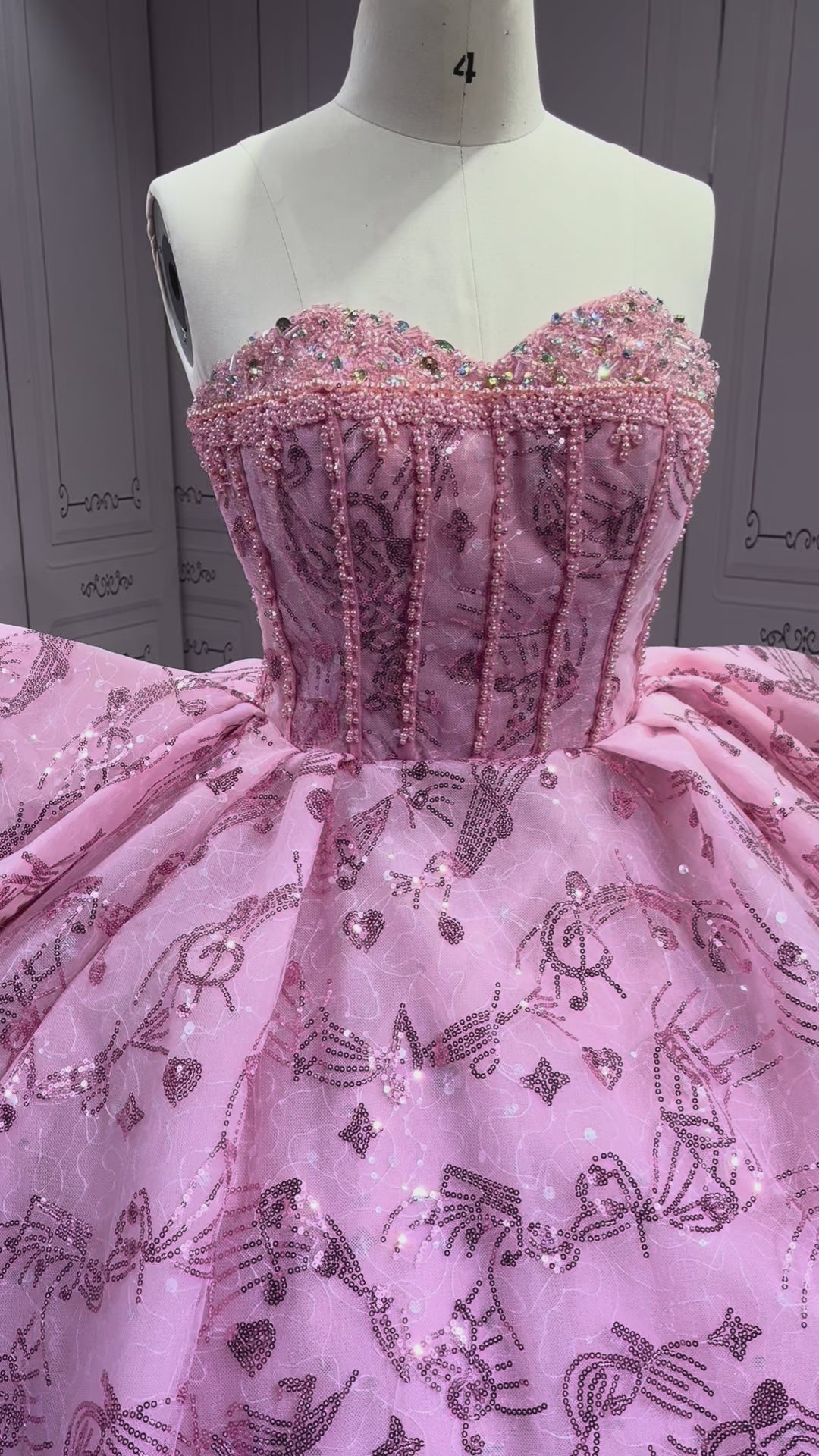 2025 Pink Vestidos De 15 Anos Quinceaneras Vestido De 15 Anos Prom Dresses Luxury Vestidos De Fiesta Elegantes Casamento