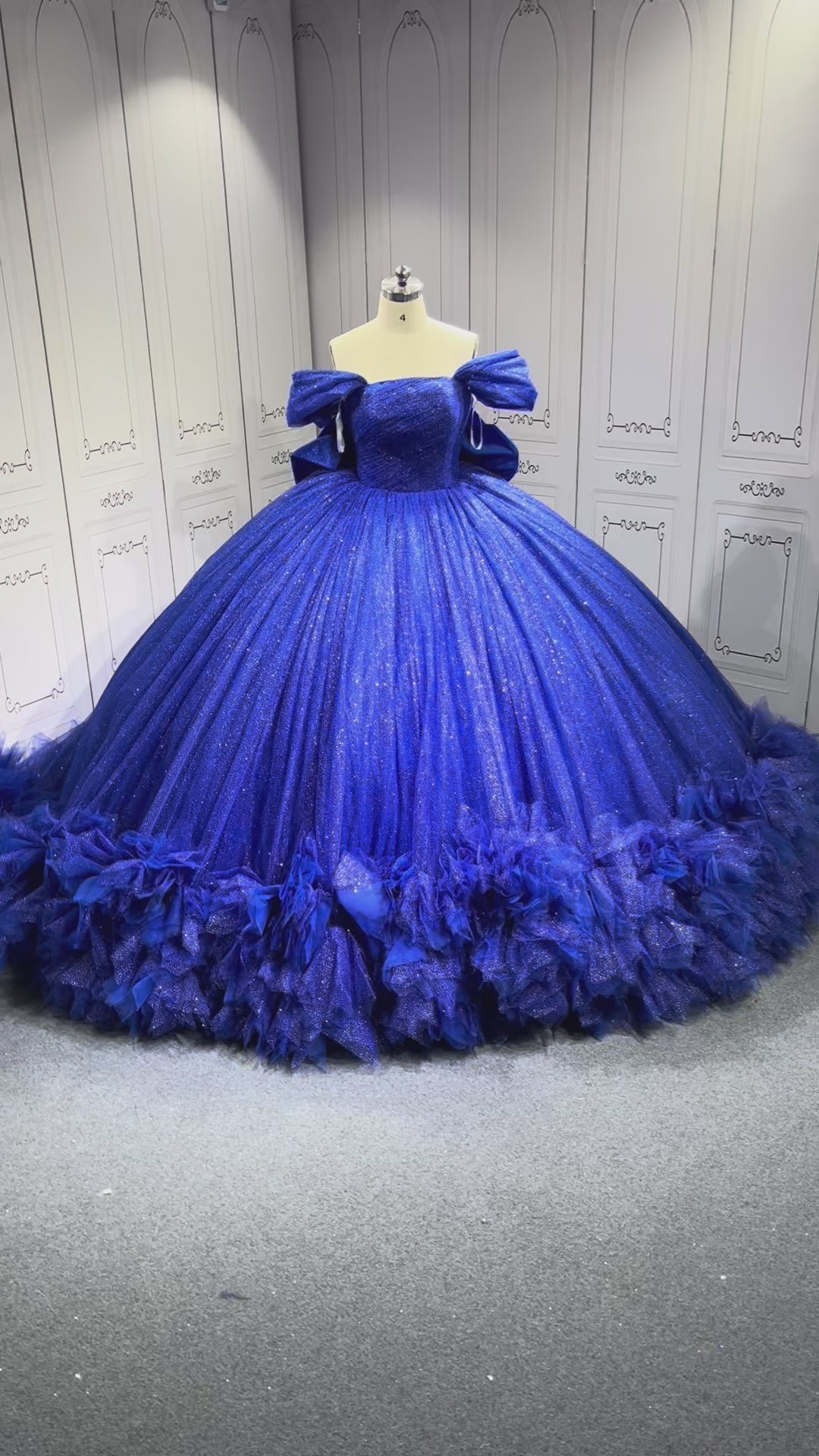 Mumuleo Royal Blue Quinceanera Dress Azul Vestidos De 15 Quinceaera Para 2025 Miss XV Vestido Vestidos Para 15 Aos