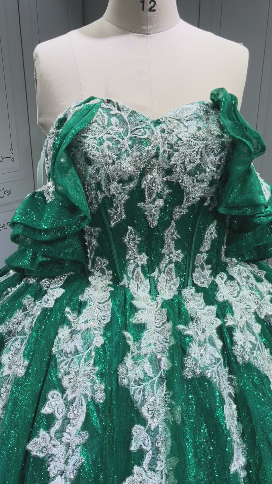 Mumuleo Emerald Green Quinceanera Dresses Vestidos De 15 De Xv Aos Quince 2025 Quinceaera Ball Gowns Vestidos Para 16 Aos