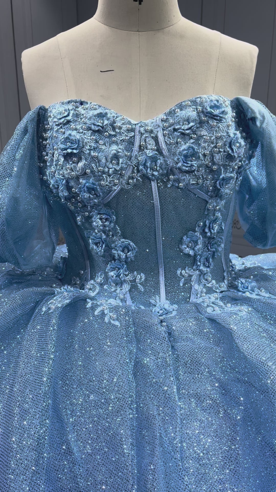 Mumuleo Princess Sky Blue Quinceanera Dresses Vestidos De 15 Anos Vestidos Quinceaeras Azul Rey